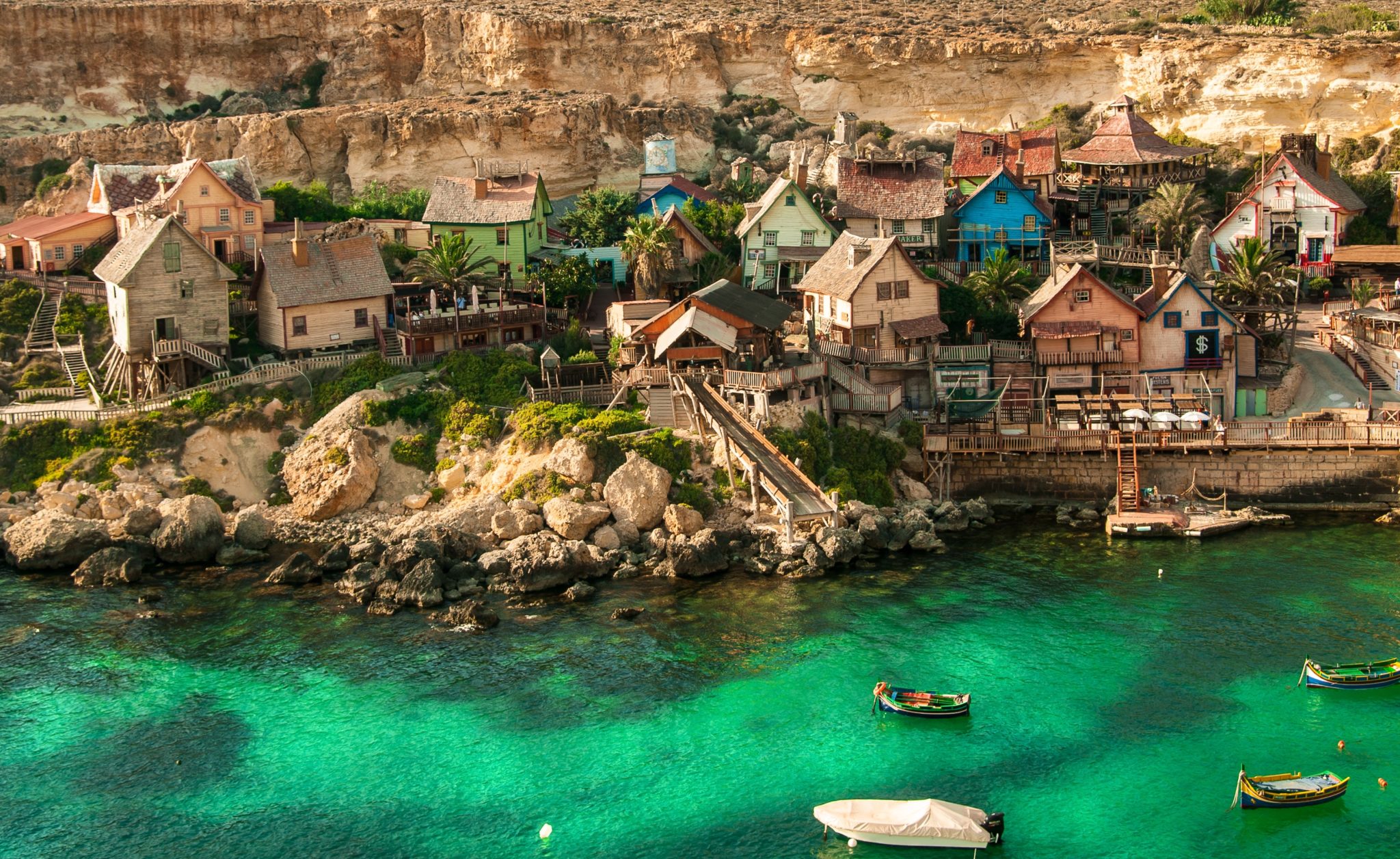 Zwiedzanie Malty Popeye Village Malta na city break