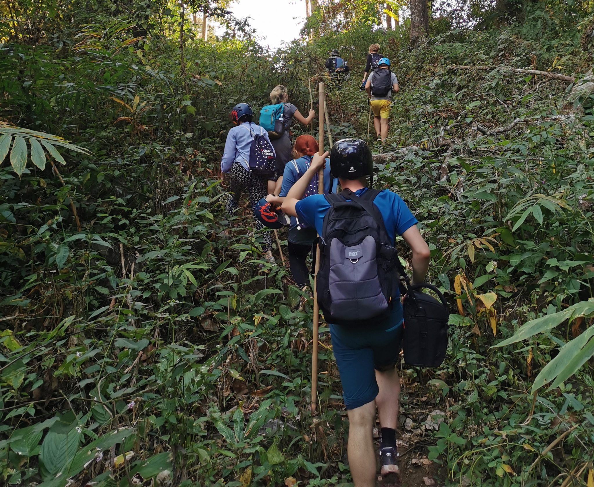 Trekking przez las deszczowy Tajlandia, trekking przez dżunglę Tajlandia